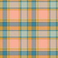 Tartan Plaid nahtlos Muster. Tartan nahtlos Muster. Vorlage zum Design Ornament. nahtlos Stoff Textur. Vektor Illustration