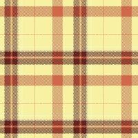 Tartan Plaid Muster nahtlos. Gingham Muster. Vorlage zum Design Ornament. nahtlos Stoff Textur. Vektor Illustration