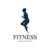 Grafik Vektor Illustration zum Fitness, Fitnessstudio Sport, Sport Verein perfekt zum branding Fitnessstudio, Fitness Zentrum usw