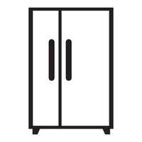 Kühlschrank Symbol Logo Vektor Design Vorlage
