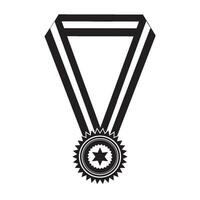 medalj ikon logotyp vektor design mall