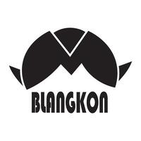blangkon Symbol Logo Vektor Design Vorlage