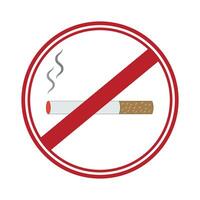 Zigarette Symbol Logo Vektor Design Vorlage