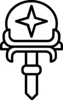 Zepter Vektor Symbol