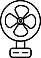 Fan-Vektor-Symbol vektor