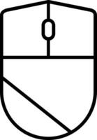 Computer-Maus-Vektor-Symbol vektor