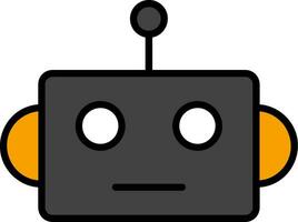 Bot-Vektor-Symbol vektor