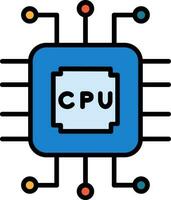 cpu-Vektorsymbol vektor