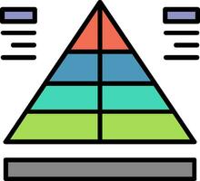 Pyramide Vektor Symbol