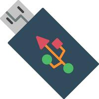 Vektorsymbol für USB-Laufwerk vektor