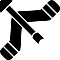 Bogenschießen-Vektor-Symbol vektor