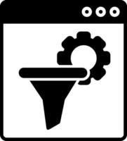 Netz Instandhaltung Vektor Symbol