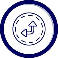 Teilt Vektor Symbol