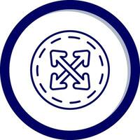 Vollbild Vektor Symbol