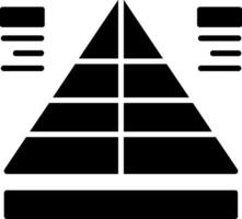 Pyramide Vektor Symbol