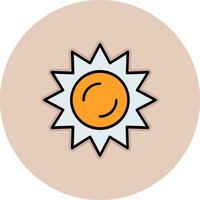 sonnig Vektor Symbol