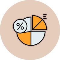 procentsats vektor ikon