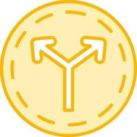 Teilt Vektor Symbol