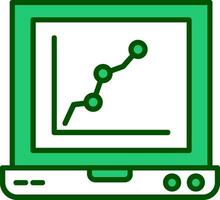 Statistik-Vektorsymbol vektor