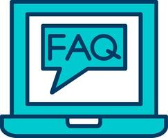 FAQ-Vektorsymbol vektor