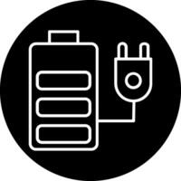Batterie aufladen Vektor Symbol