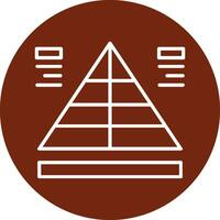 Pyramide Vektor Symbol