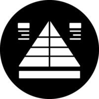 Pyramide Vektor Symbol