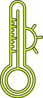 Temperatur Rahmen Vektor Symbol