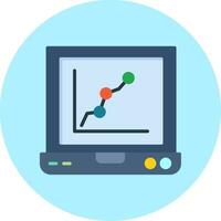 Statistik-Vektorsymbol vektor