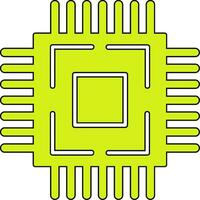 Prozessor-Vektor-Symbol vektor