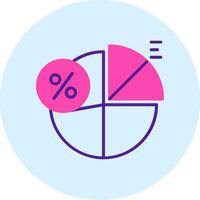 procentsats vektor ikon