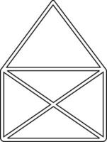 Mail-Vektor-Symbol vektor