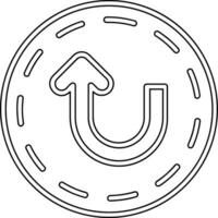 u Wende Vektor Symbol