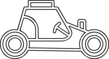 brach Buggy Vektor Symbol