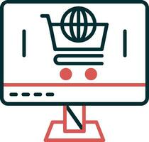 E-Commerce-Vektorsymbol vektor