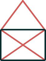 Mail-Vektor-Symbol vektor