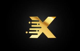 x-Brief-Logo-Symbol für Unternehmen und Unternehmen vektor