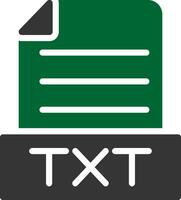 TXT kreativ Symbol Design vektor