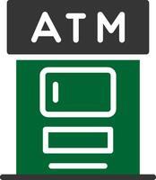 atm kreatives Icon-Design vektor