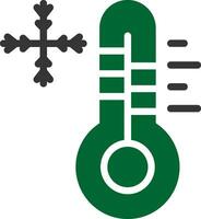 kalt Temperatur kreativ Symbol Design vektor