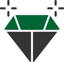 Diamant kreatives Icon-Design vektor