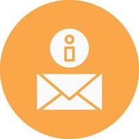 E-Mail kreatives Icon-Design vektor