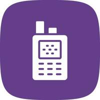 Walkie-Talkie kreatives Icon-Design vektor