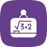 Whiteboard kreatives Icon-Design vektor