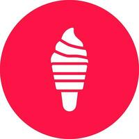 Eis kreatives Icon-Design vektor