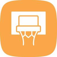 Basketball kreatives Icon-Design vektor