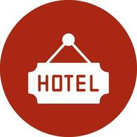 Hotel kreatives Icon-Design vektor