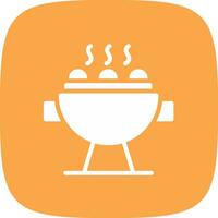 Grill kreatives Icon-Design vektor