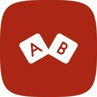 ABC-Block kreatives Icon-Design vektor