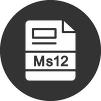 ms12 kreativ ikon design vektor